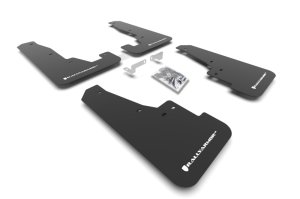 Dodge Durango SXT Mud Flap - Rally Armor - UR Black with White Logo - Black - `16-`25